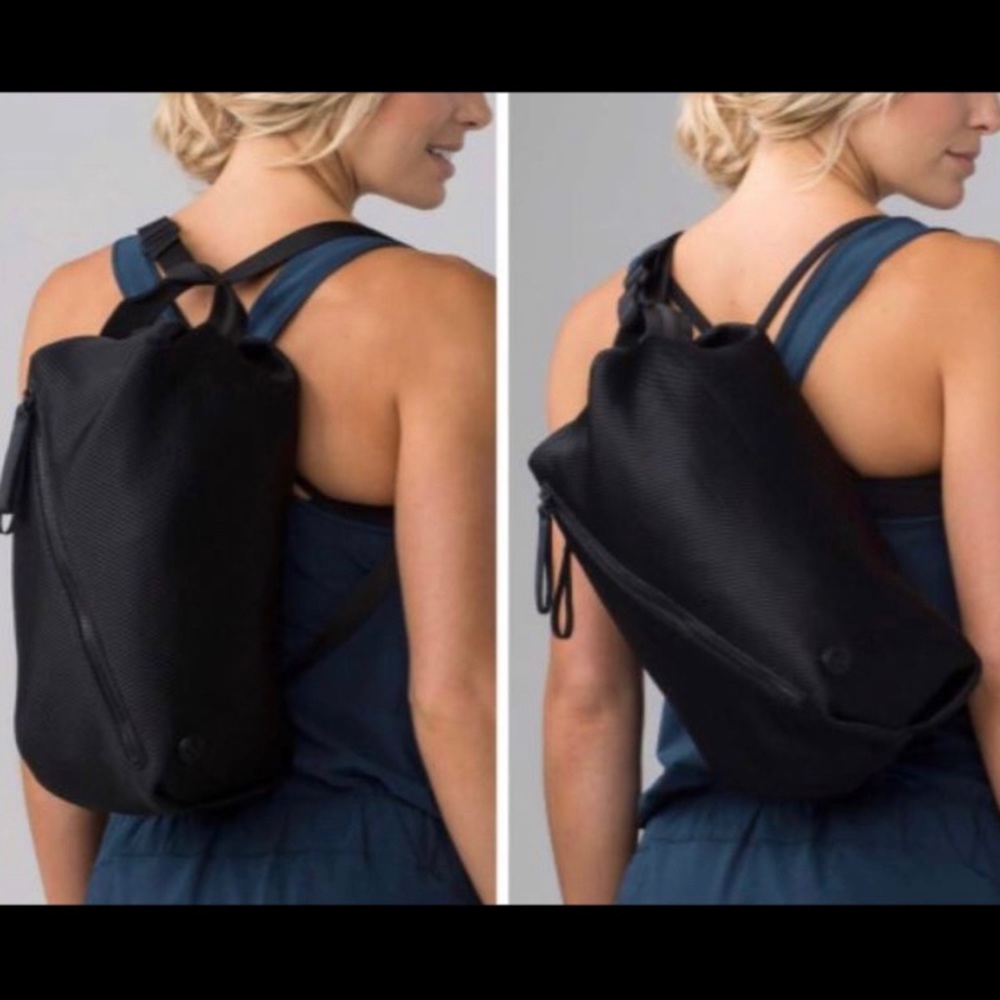 Lululemon fast track crossbody/backpack